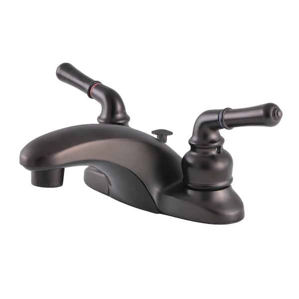 KB625B 4" Centerset Bathroom Faucet, Oil Rubbed Bronze